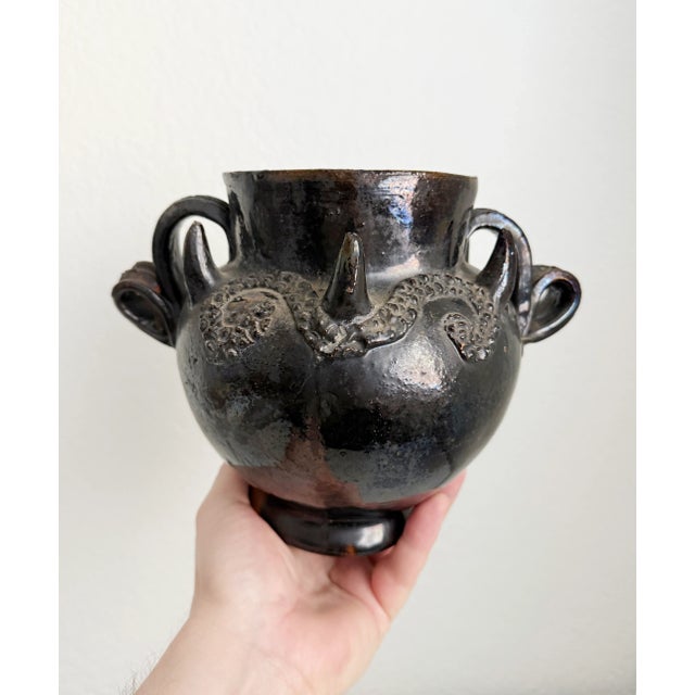 Antique Mexican Spanish Colonial Clay Pot, Early 20th Century For Sale - Image 12 of 12