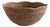 Burma Rattan Scalloped Edge Bowl Large For Sale