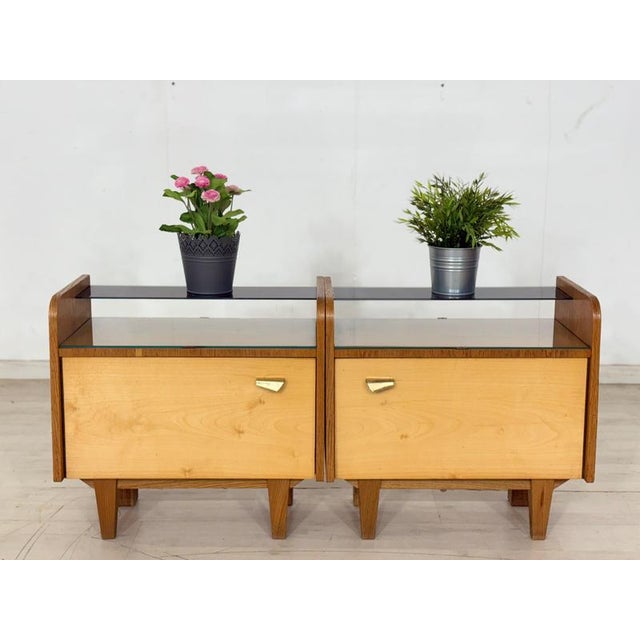 Vintage Bedside Tables, 1960s, Set of 2 For Sale - Image 10 of 10