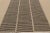 Camel Rug & Kilim Contemporary Rez Kilim Flatweave Rug With Black & Beige Stripes For Sale - Image 8 of 9