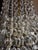 Vintage Chandelier- Extraordinary French Montgolfière Empire-Brass & Crystal Basket Chandelier For Sale - Image 12 of 15