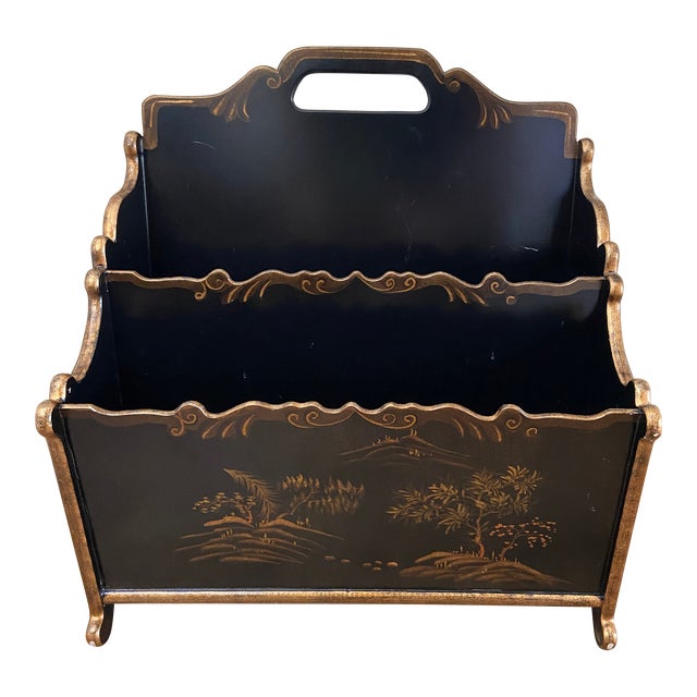 Late 20th Century Vintage Late Twentieth Century Scully & Scully Black ...