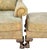 Taylor King Timeless Luxury: Bespoke Taylor King Wingback Armchair & Matching Ottoman Set For Sale - Image 4 of 12