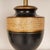Vintage French Lamps Ceramic Baluster Vase Lamps Black Gold Cream - A Pair For Sale - Image 9 of 10