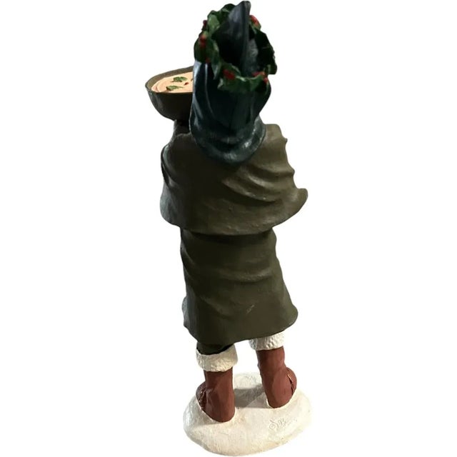 Vintage 1983 Duncan Royale “Wassail” Ceramic Figurine With Box For Sale - Image 4 of 12