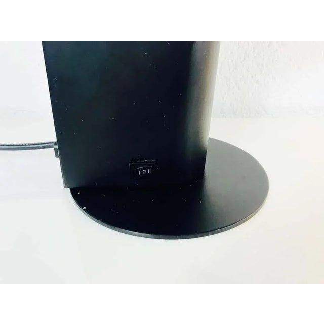 Postmodern ALA Adjustable Black Table Lamp from Rodolfo Bonetto for Guzzini, 1983 For Sale - Image 3 of 10