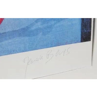 Artist: Jeanick Bouys, French (1950 - ) Title: untitled Year: circa 1988 Medium: Lithograph, signed in pencil Image Size:...