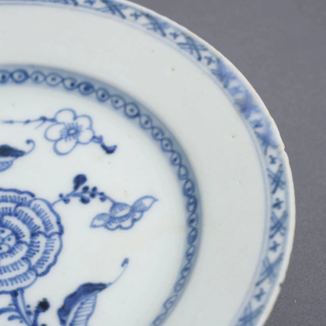 Chinese Chinese Export Porcelain Rim Soup For Sale - Image 3 of 4