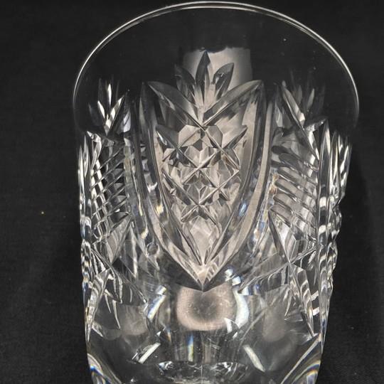 Vintage Waterford Crystal “Clare” White Wine Glasses, Goblets - Pair For Sale - Image 9 of 12