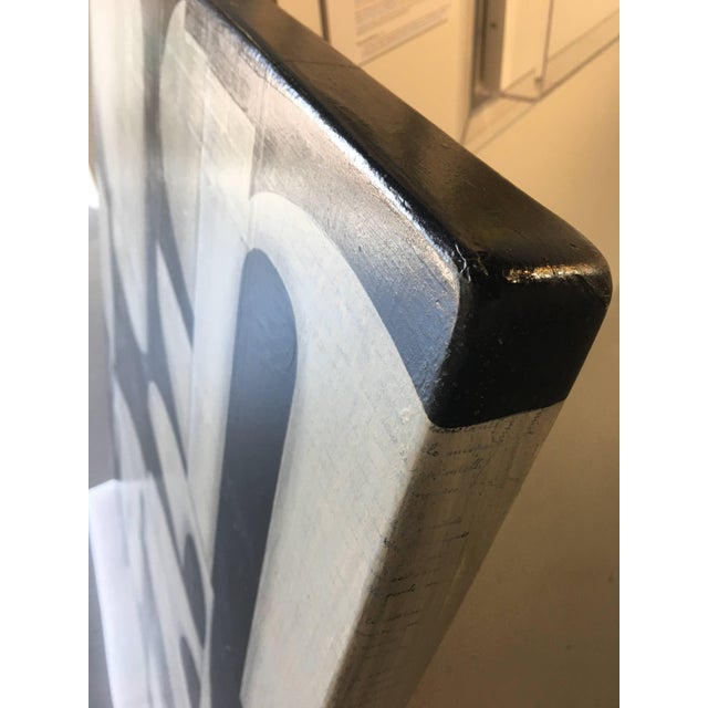 Early 21st Century Cecil Touchon Painting on Panel Titled: PDP695 ct14 2014 For Sale - Image 5 of 8