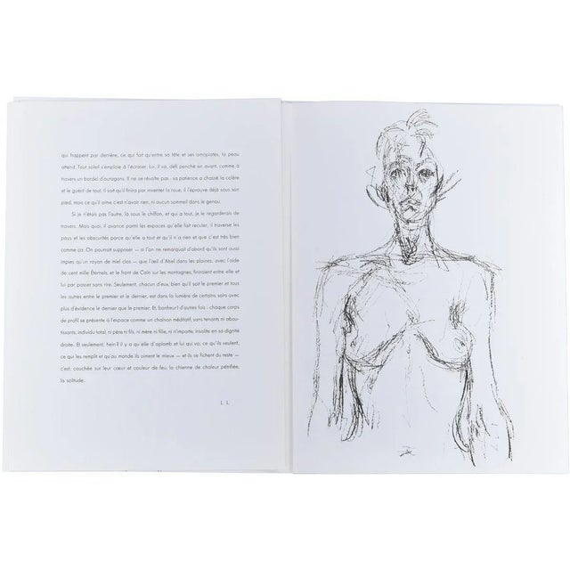 Derrière Le Miroir - Original lithograph by Alberto Giacometti - 1961 1961 For Sale - Image 3 of 5