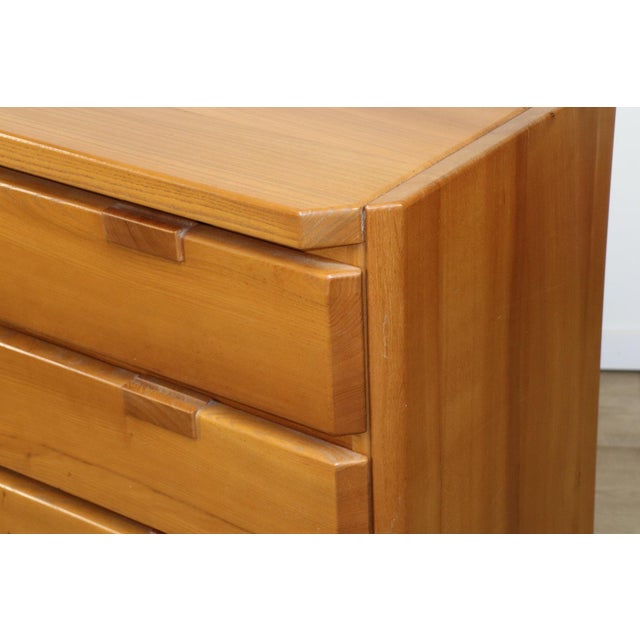 Vintage Chest of Drawers in Elm, 1970s For Sale - Image 6 of 18