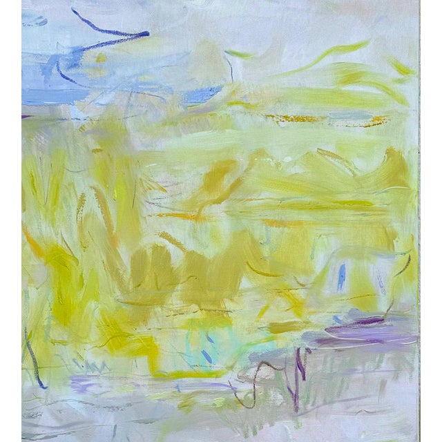 Trixie Pitts Sea Grass — 72x44 For Sale - Image 4 of 5