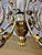 Rococo Chandelier With Gilt Putti and Hand-Painted Ir For Sale - Image 4 of 15