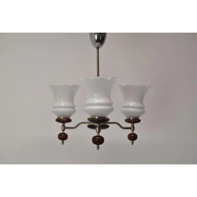 Mid-Century Chandelier, 1960s For Sale - Image 15 of 17