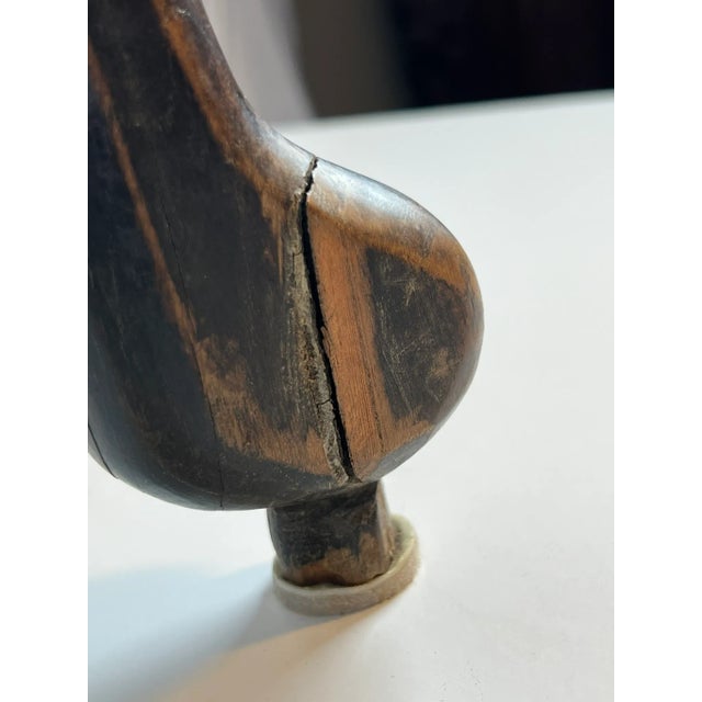 Antique Chinese Wooden Stools Inspired by Plum Blossoms- Set of 2 For Sale - Image 15 of 16