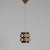 Brown Danish Pendant by Werner Schou for Coronell Elektro, 1970s For Sale - Image 8 of 9