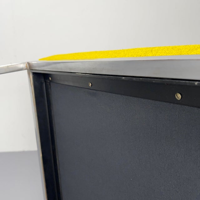 Vintage Yellow Minimalist Lounge Chairs by Florence Knoll for Knoll International, 1960s, Set of 2 For Sale - Image 9 of 15