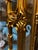 Gold 1970s Stunning Gilded Gold Ornate Oversized Display Cabinet With Glass Shelves For Sale - Image 8 of 12