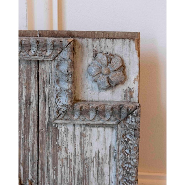 18th Century French 18th Century Louis XVI Carved Wood Panel with Gardener’s Attributes For Sale - Image 5 of 7