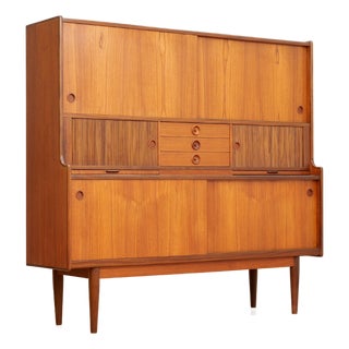 1960s Mid Century Hutch Credenza by Johannes Andersen, Attributed For Sale