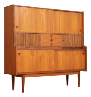 1960s Mid Century Hutch Credenza by Johannes Andersen, Attributed