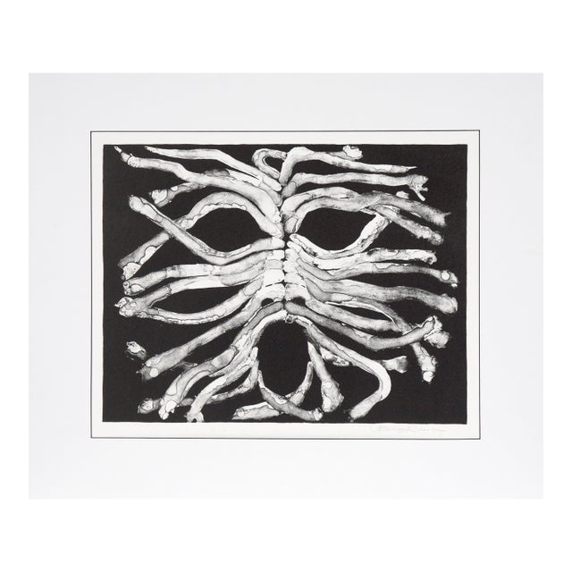 Mask Collotype on Paper by Patricia A. Pearce For Sale