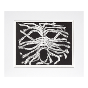 Mask Collotype on Paper by Patricia A. Pearce