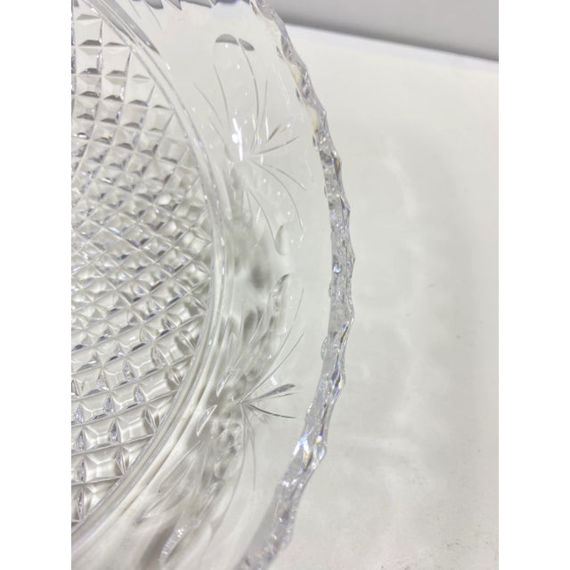 Transparent 1960s Stuart Crystal Bowl For Sale - Image 8 of 10