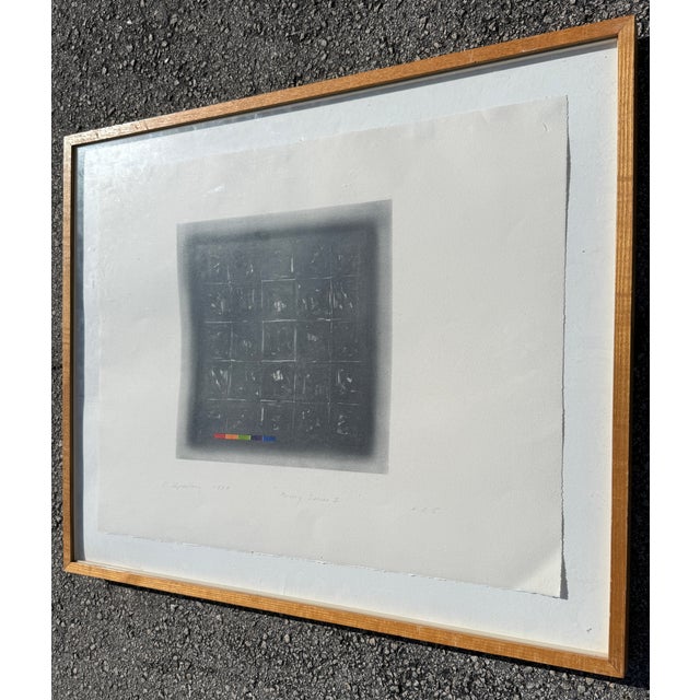 Abstract "Peony Series I" a.p. 5 by C. Aiperling 1987 For Sale - Image 3 of 8