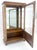 Italian Carved Wood Compact One Door Compact Vitrine Display Cabinet MINT For Sale - Image 10 of 15