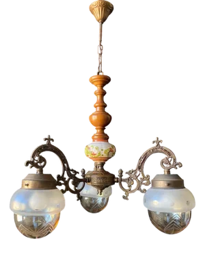 Vintage Italian Chandelier, 1960s