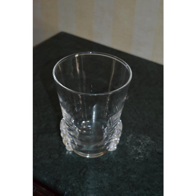 Vintage Stuben Art Deco Style Crystal Vase For Sale - Image 9 of 12