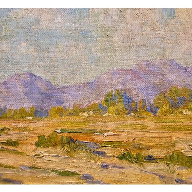 1920s Joseph David Greenbaum-1920s California Plein Air Landscape-Oil Painting For Sale - Image 5 of 9
