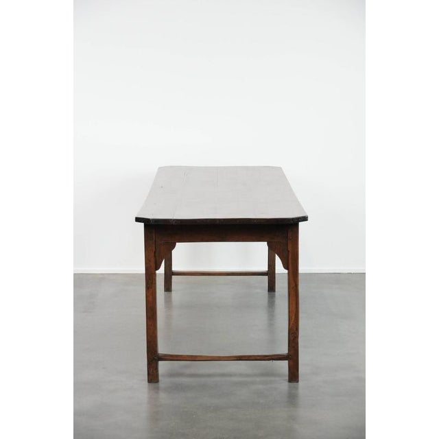 Antique Early 19th Century French Dining Table in Oak For Sale - Image 3 of 16