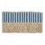 Schumacher Graphic Fringe in Blue For Sale