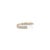 14k Yellow Gold Open Diamond Open Bypass Modern Ring Size 8 For Sale - Image 4 of 15