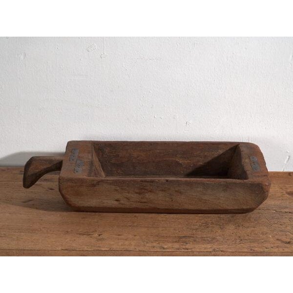Small Antique Wooden Trough For Sale - Image 4 of 9
