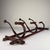 Antique Wooden Coat Rack made in Italy in the 1930s. Dimensions: Width: 77 cm / 30.3 inches Height: 37 cm / 14.6 inches...