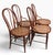 Thonet Set of Four Late 19th Century Bentwood Bistro Cafe Dining Chairs For Sale - Image 4 of 14