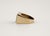 Black Vintage Gold Ring with Onyx, 1970s For Sale - Image 8 of 10