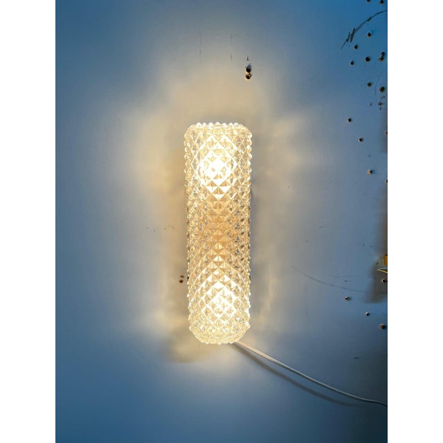 Vintage Wall Lamps from Glashütte Limburg, Germany, 1970s, Set of 2 For Sale - Image 4 of 18