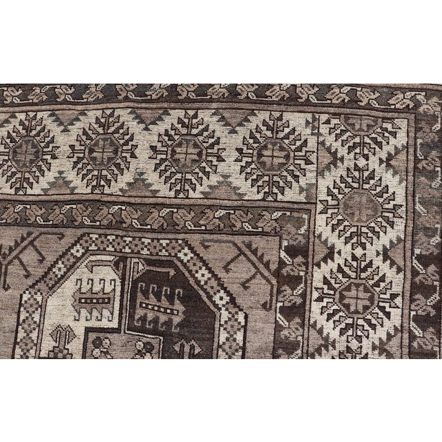 Antique Ersari Rug With Traditional Gul Motifs and Subtle Colors 10'9 X 18'3 For Sale - Image 10 of 12