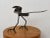 Black Mid Century Steel Brutalist Bird Table Sculpture For Sale - Image 8 of 12