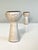 Studio Ceramic Candleholders with Textured Relief Surface by Heiner-Hans Körting, Germany, 1960s, Set of 2 For Sale - Image 10 of 13