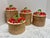 Vote Rage 1970s Strawberry Basket Ceramic Canisters, Set of Four For Sale In Sacramento - Image 6 of 10
