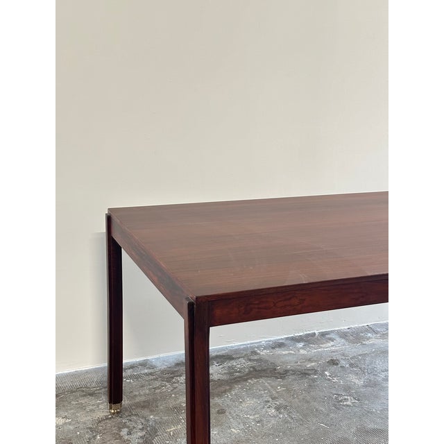 Brown Rectangular Wooden Table by Carlo De Carli, 1960s For Sale - Image 8 of 13