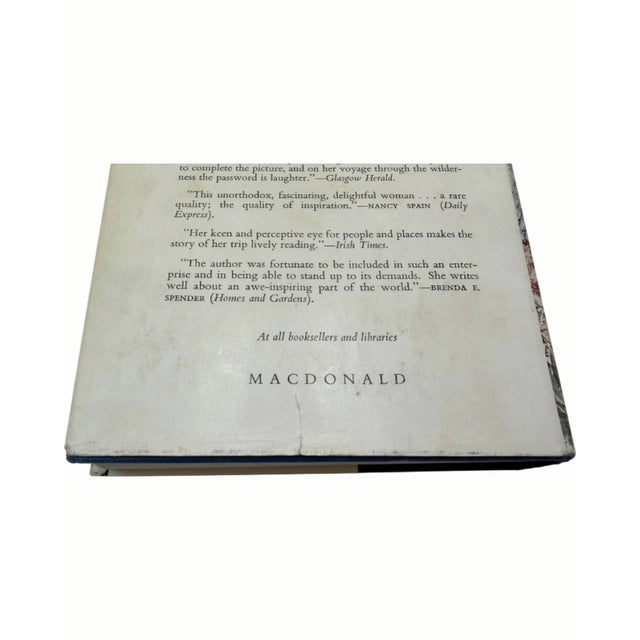 Blue Without My Yacht Ethelind Fearon 1959 1st Edition French Riviera Travel Book For Sale - Image 8 of 14