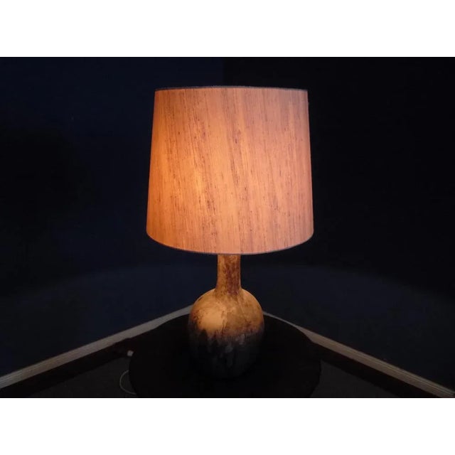 Danish Stoneware Floor or Table Lamp, 1960s For Sale - Image 4 of 9