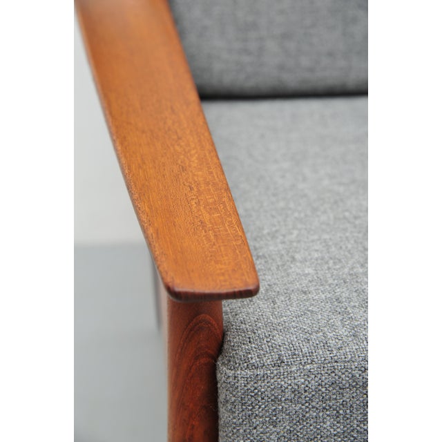 Wood Set of Teak Armchairs by Arne Vodder For Sale - Image 7 of 18